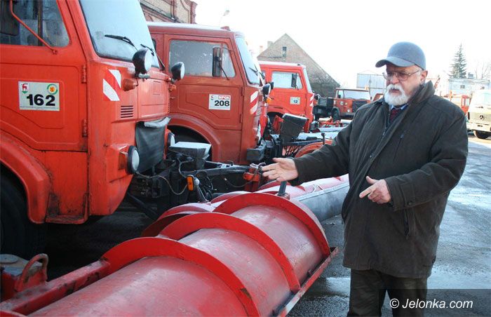 JELENIA GÓRA: Piaskarki strzeżone z nieba
