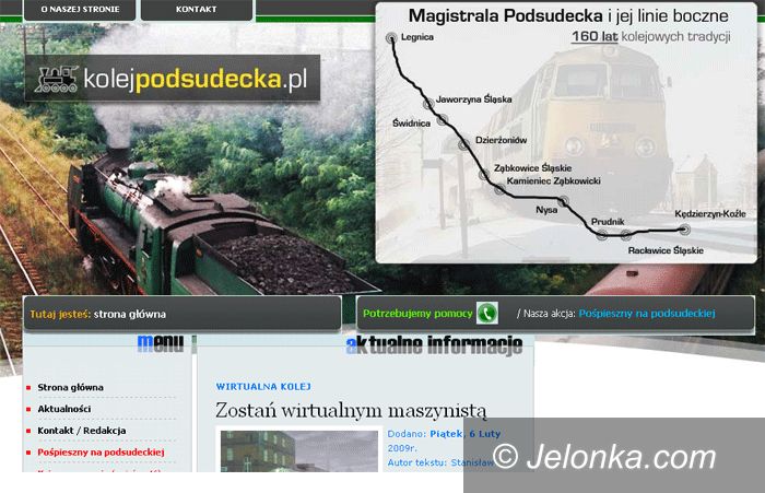 JELENIA GÓRA KRAJ: Chcą bezpośredniego pociągu do Jeleniej Góry