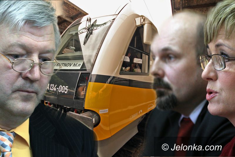 JELENIA GÓRA: Czerwone światło dla pociągu do Czech
