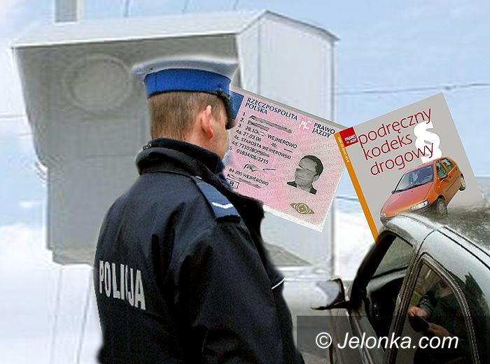 JELENIA GÓRA: Pokuta za drogowe grzechy