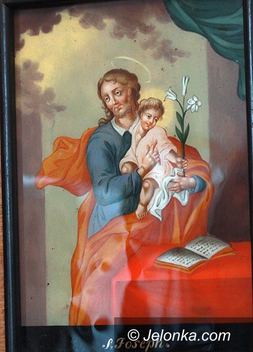JELENIA GÓRA: Matki Boskie na szkle wymalowane