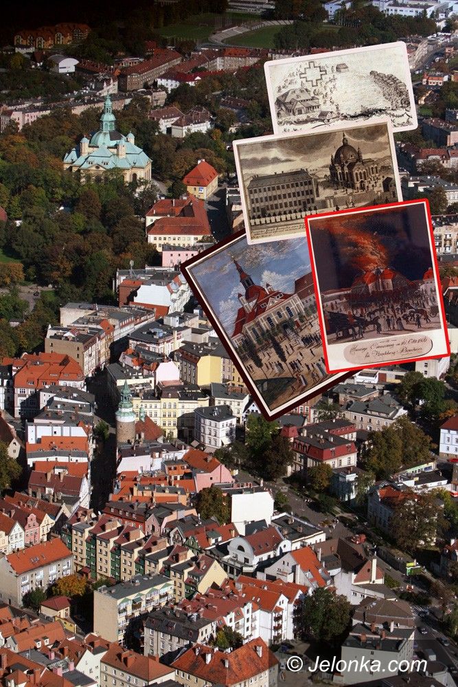 JELENIA GÓRA: Jelonka z lotu ptaka