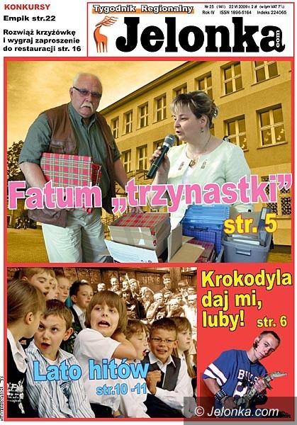 REGION: Tygodnik Jelonka.com od poniedziałku w kioskach