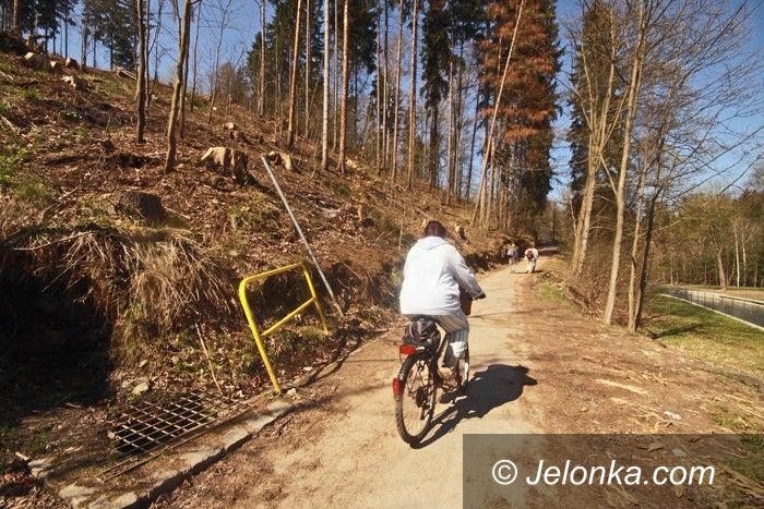 JELENIA GÓRA: Droga rowerowa na Perłę Zachodu jak nowa
