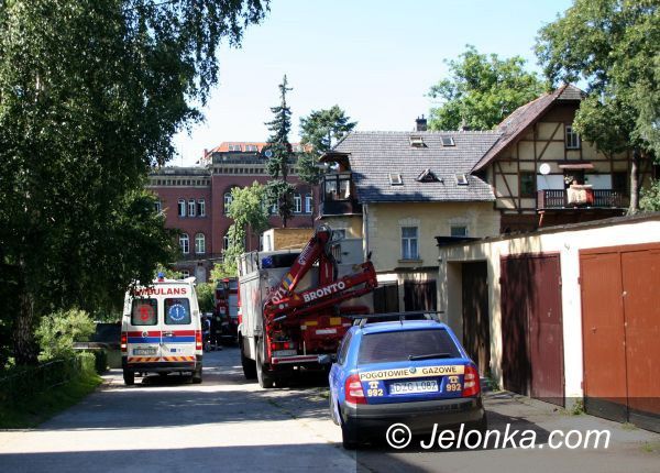 JELENIA GÓRA: Wybuchł junkers przy ul. Norwida