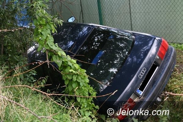 Jelenia Góra: Wypadł z drogi