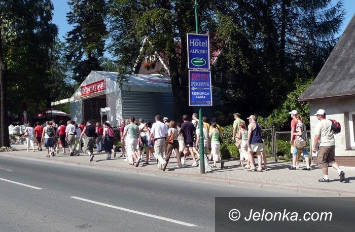 REGION: Wieczorno–nocna blokada Karpacza