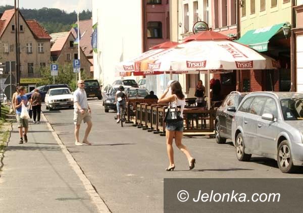 Jelenia Góra: Ogródek na ulicy
