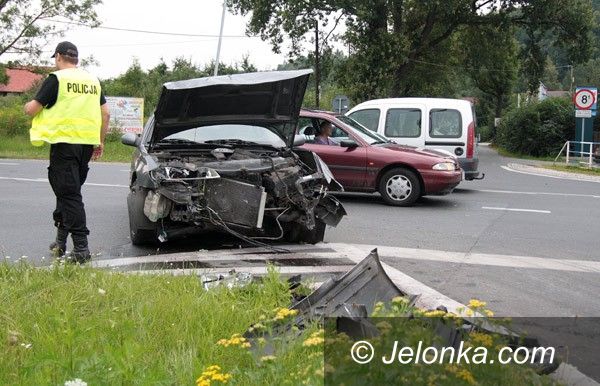 Jelenia Góra: Nie zdążyła przejechać