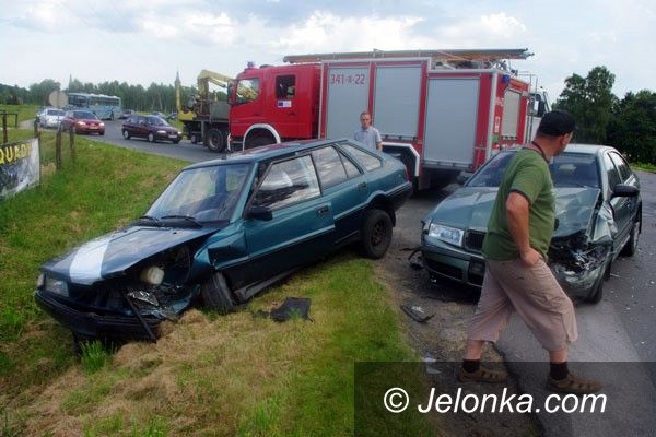 REGION: Niebezpieczne zderzenie w Miłkowie