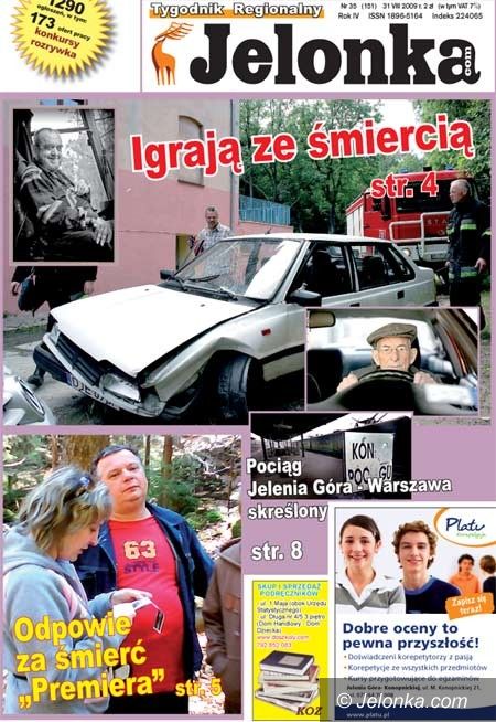 REGION: Tygodnik Jelonka.com od poniedziałku w kioskach