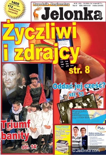 REGION: Tygodnik Jelonka.com od poniedziałku w kioskach