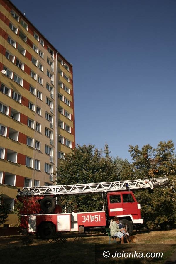 JELENIA GÓRA: Pożar przez ... zapomnienie