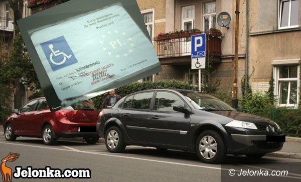 JELENIA GÓRA: Kradną legitymacje niepełnosprawnym kierowcom