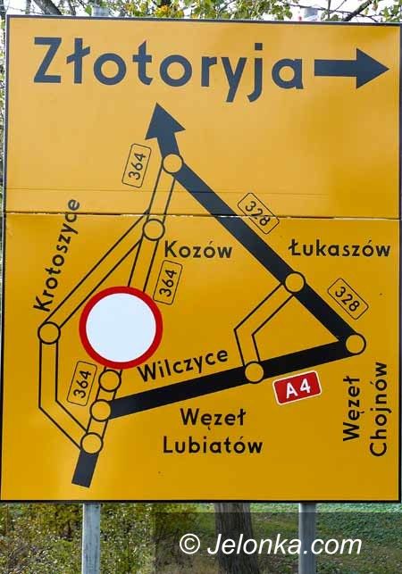 Złotoryja: Objazdem do Legnicy