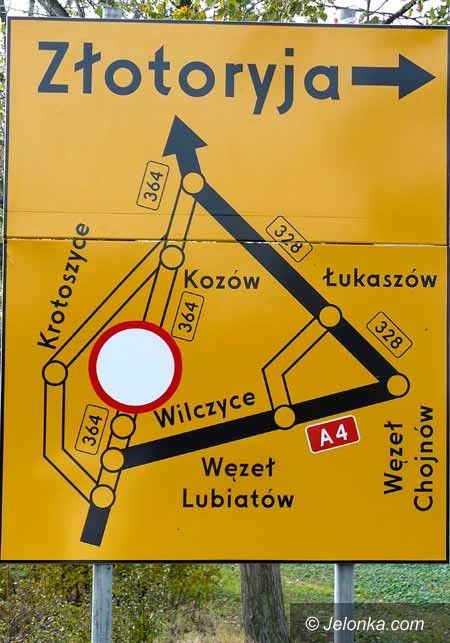 Złotoryja: Objazdem do Legnicy
