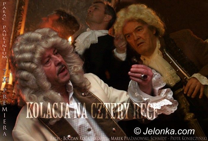 JELENIA GÓRA: Geniusze jadają na cztery ręce – premiera Teatru Norwida