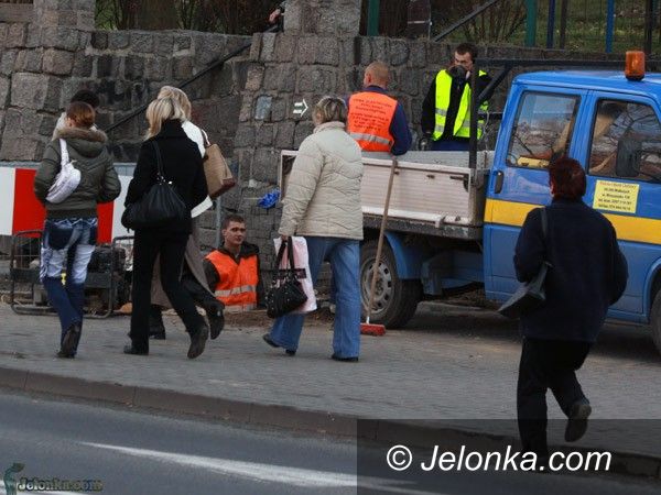 JELENIA GÓRA: Wykopki w centrum