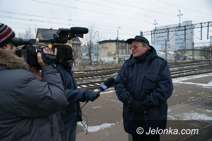 JELENIA GÓRA: Uczcili powrót pociągu