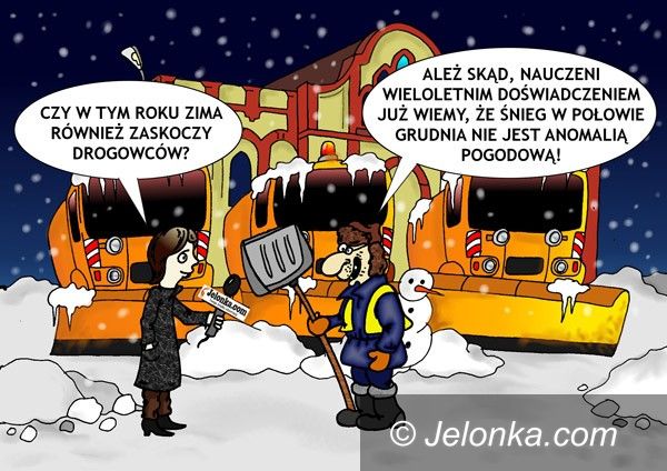 JELENIA GÓRA: Na froncie walki z zimą