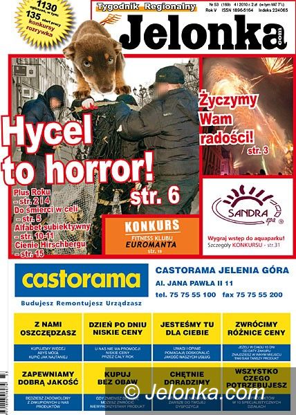 JELENIA GÓRA: Tygodnik Jelonka.com od poniedziałku w kioskach