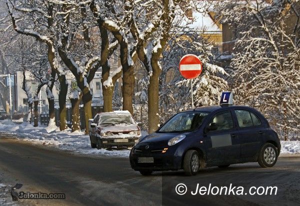 JELENIA GÓRA: Egzamin w śniegu? Łatwizna