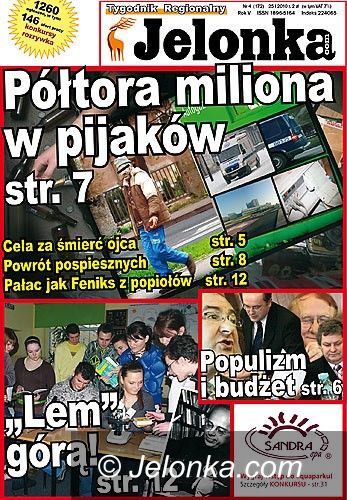 JELENIA GÓRA: Tygodnik „Jelonka.com” od poniedziałku w kioskach