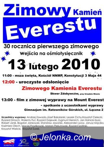 Karpacz: Odsłonią Zimowy Kamień Everestu