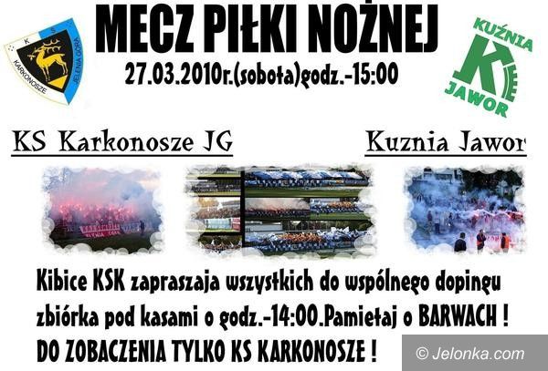 Jelenia Góra: Karkonosze grają z Kuźnią
