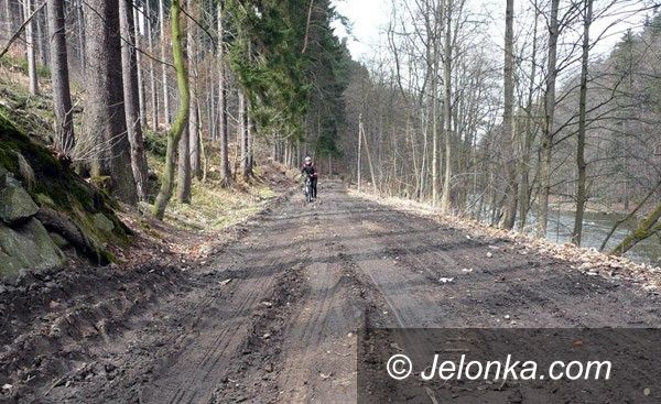 JELENIA GÓRA: Droga na Perłę Zachodu znów zniszczona