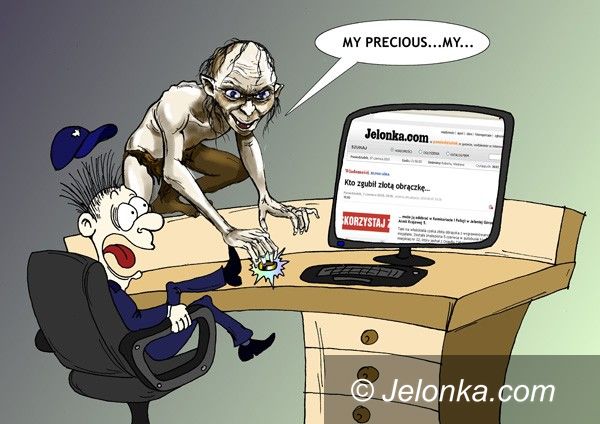 JELENIA GÓRA: Złota obrączka na szczęście