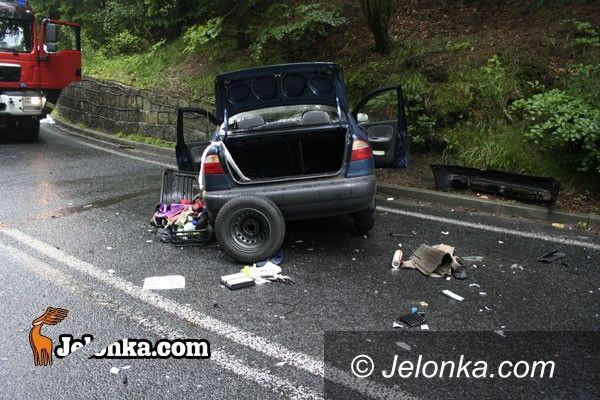 REGION: Groźny wypadek na krajowej trójce