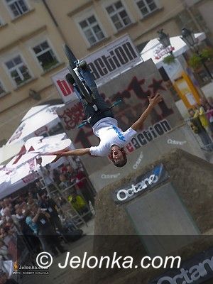 Jelenia Góra: Ekstremalna jazda na rowerach w centrum miasta