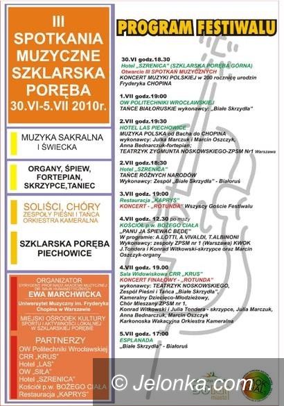SZKLARSKA PORĘBA: Święto muzyki pod Szrenicą
