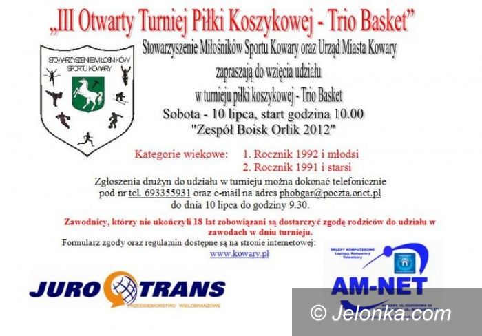 Kowary: Trio Basket w Kowarach