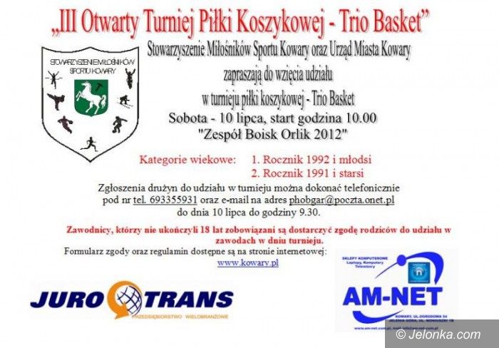 Kowary: Trio Basket w Kowarach
