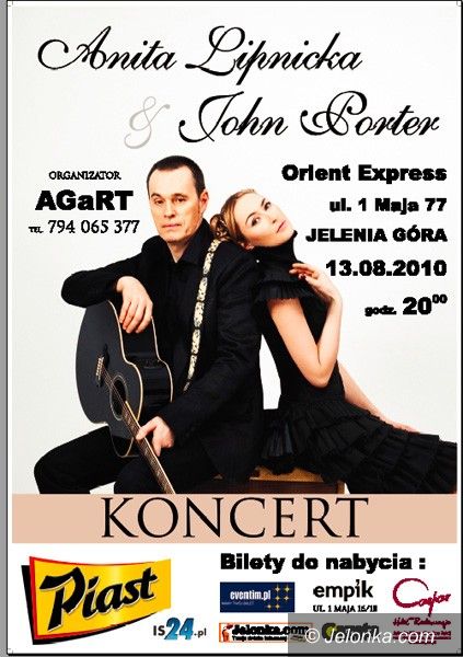 JELENIA GÓRA: John Porter i Anita Lipnicka w „Orient Expressie”