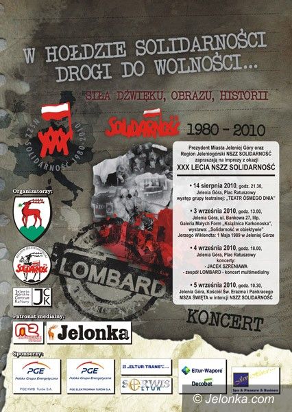 JELENIA GÓRA: „Solidarności” w hołdzie