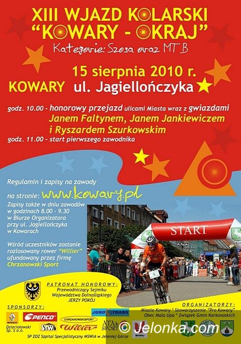 Kowary: Rower dla uczestnika "XIII Kolarskiego Wjazdu Kowary – Okraj"
