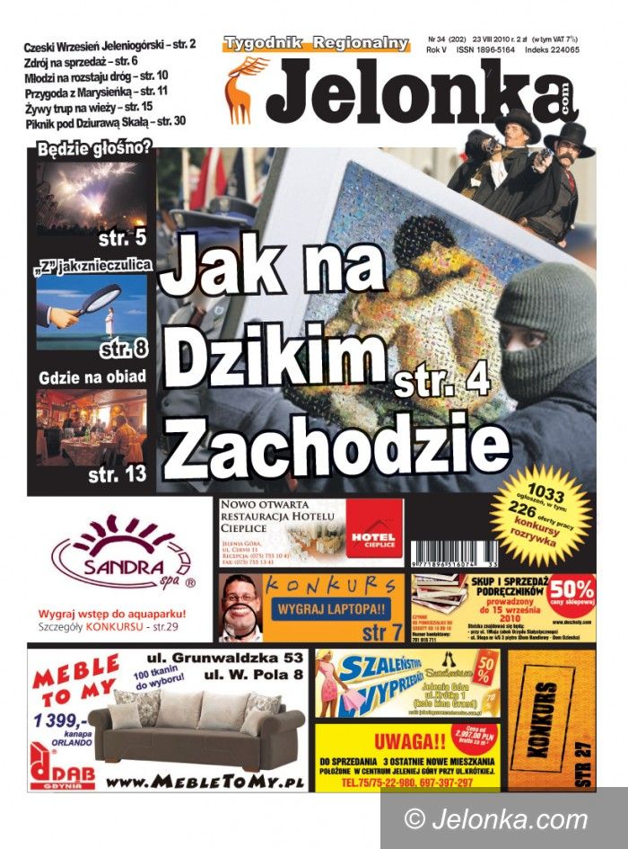 JELENIA GÓRA: Tygodnik Jelonka.com od poniedziałku