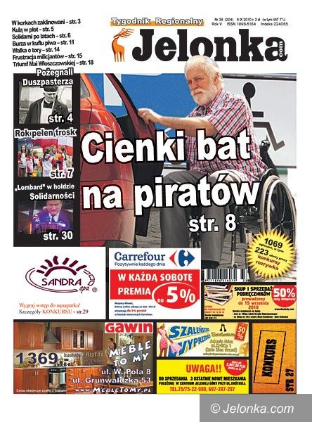 JELENIA GÓRA: Tygodnik Jelonka.com od poniedziałku