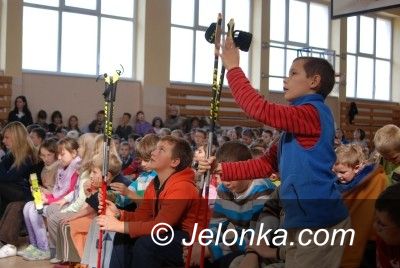 JELENIA GÓRA: Spotkanie z olimpijką w SP nr 15