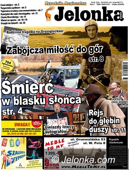 JELENIA GÓRA: Tygodnik Jelonka.com od poniedziałku