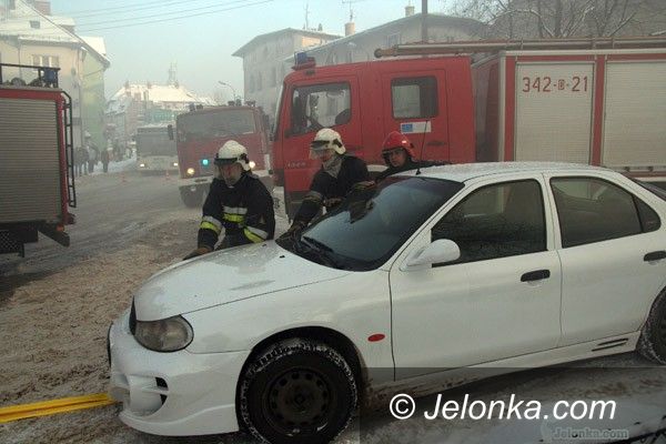 JELENIA GÓRA: Co najmniej półtorej tony fajerwerków poszło z dymem.