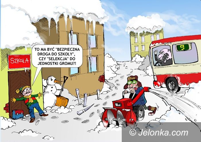 JELENIA GÓRA: Uśmiech Jelonka: zima trzyma!