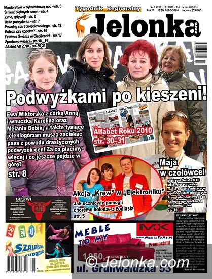 JELENIA GÓRA: Tygodnik Jelonka.com od poniedziałku