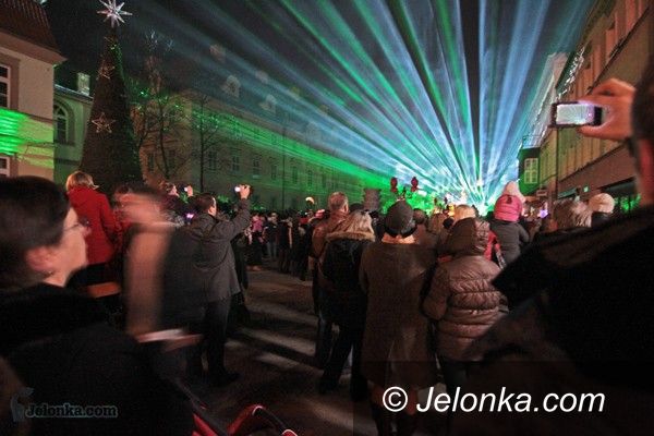 JELENIA GÓRA: Strzał w dziesiątkę laserami i światłem