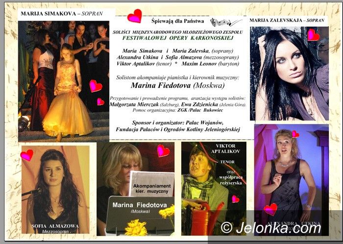 REGION: Dla zakochanych: podwójny koncert w pałacach
