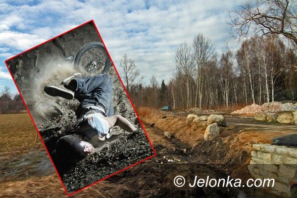 JELENIA GÓRA: Rowerowy raj przy dawnym odstojniku