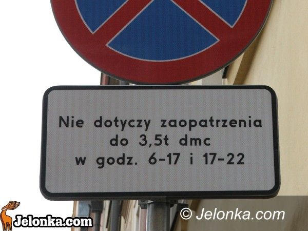 JELENIA GÓRA: Znak z błędem, a mandaty trzeba płacić